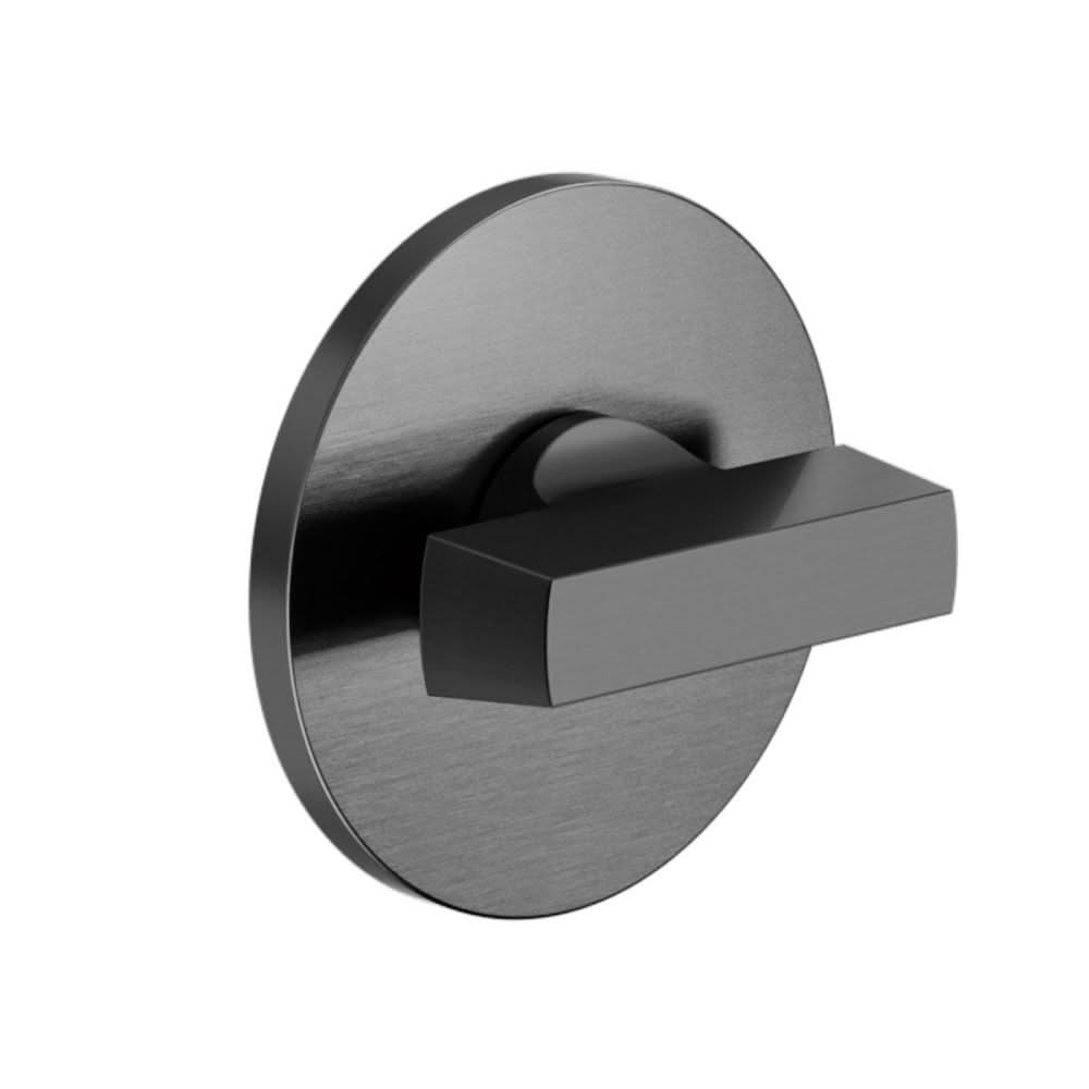 DND wc-garnituur gun metal PVD FINE detail