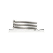 AXA verlengset krukstift 110 mm boutenset M6x60 RVS vooraanzicht