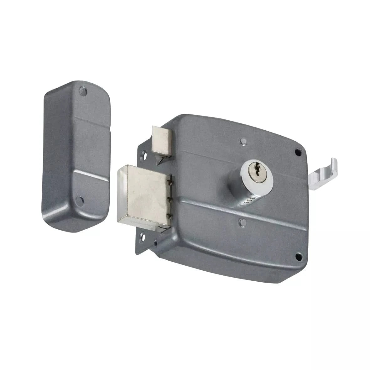 AXA oplegslot 7490 antraciet - detailfoto