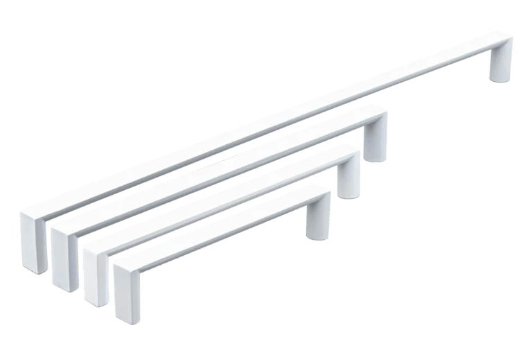 Staalimex meubelgreep Sala mat wit 192 mm detail