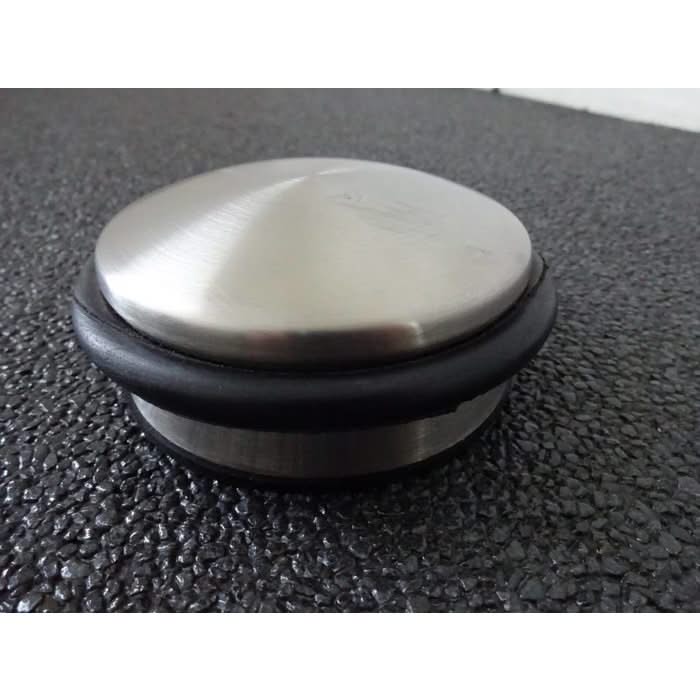 HDD Pro vloerdeurstop 1,25kg RVS zijaanzicht