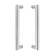 Intersteel deurgrepen recht 90° 330 mm rvs geborsteld vooraanzicht