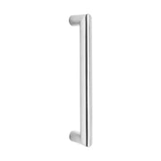 Intersteel Deurgreep 320 mm recht-90° RVS geborsteld – vooraanzicht