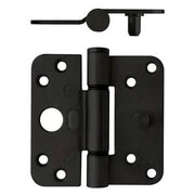 Intersteel glijlagerscharnier 89 x 89 x 3 mm DIN rechts zwart SKG3 – vooraanzicht