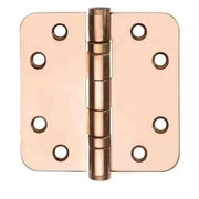 FORMANI kogellagerscharnier 89x89 mm PVD koper - vooraanzicht
