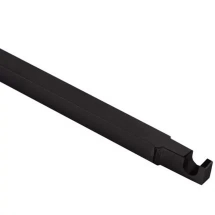 Mi Satori pompespagnolet stangen set Cambridge/Eton ijzer zwart 1500mm