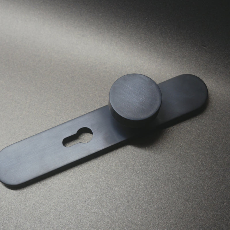 Griff Meister Deurknop Gunmetal Op ovaal schild PC55 – productvideo
