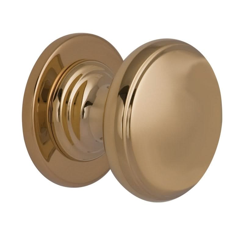 Hardbrass voordeurset rond messing detail 7