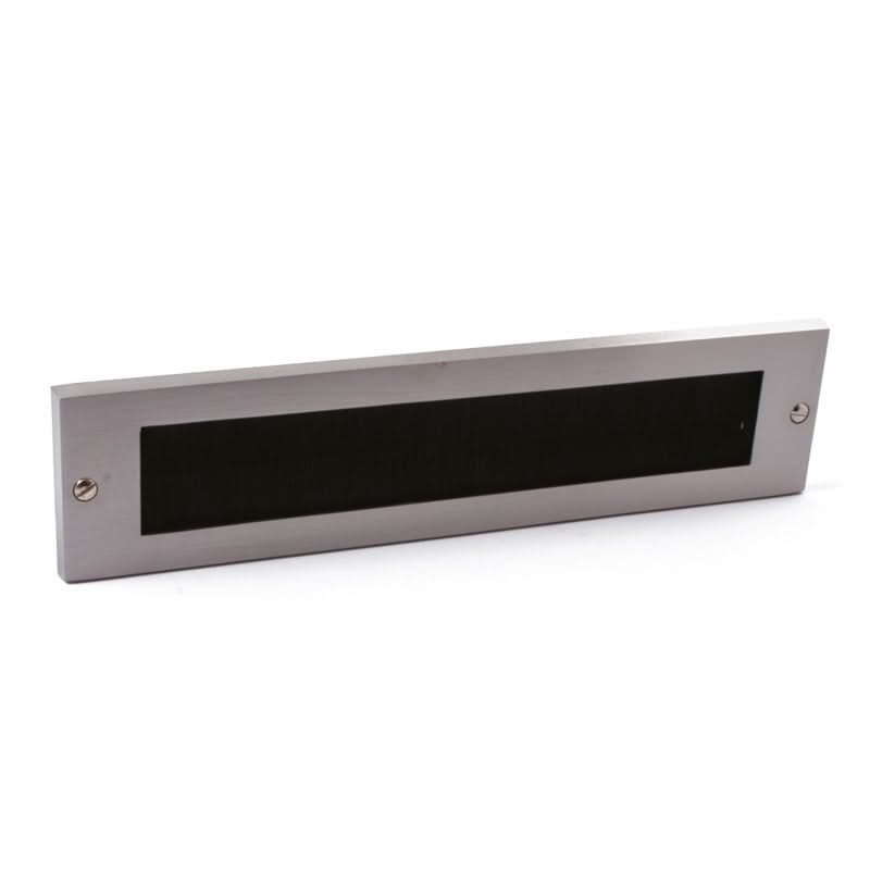Hardbrass voordeurset rond PVD inox detail 4