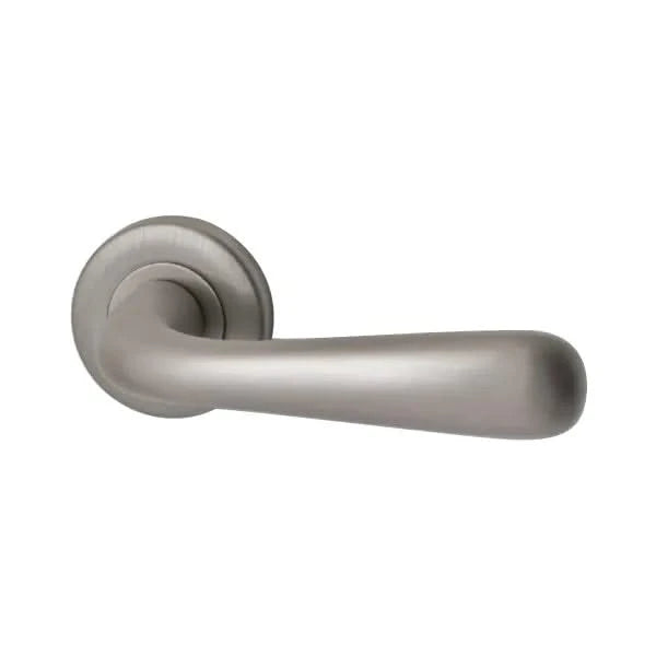 Hardbrass voordeurset rond PVD inox detail 6