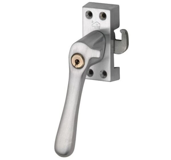 Artitec Mi Satori raamsluiting SKG1 Linea links messing mat chroom vooraanzicht