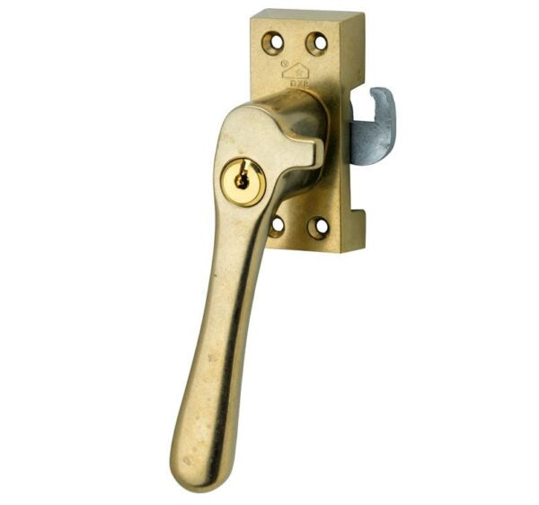 Artitec Mi Satori Linea raamsluiting links messing antiek vooraanzicht