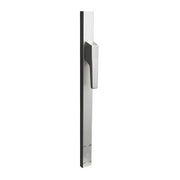 Intersteel raamespagnolet niet-afsluitbaar rechts 1800 mm aluminium vooraanzicht
