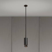 Buster + Punch Exhaust Cross hanglamp Smoked bronze - vooraanzicht