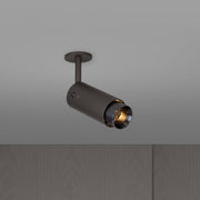 Buster + Punch Exhaust Graphite spot Linear Gun Metal - vooraanzicht
