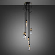 Buster + Punch Hooked 6.0 Nude hanglamp Goud - vooraanzicht