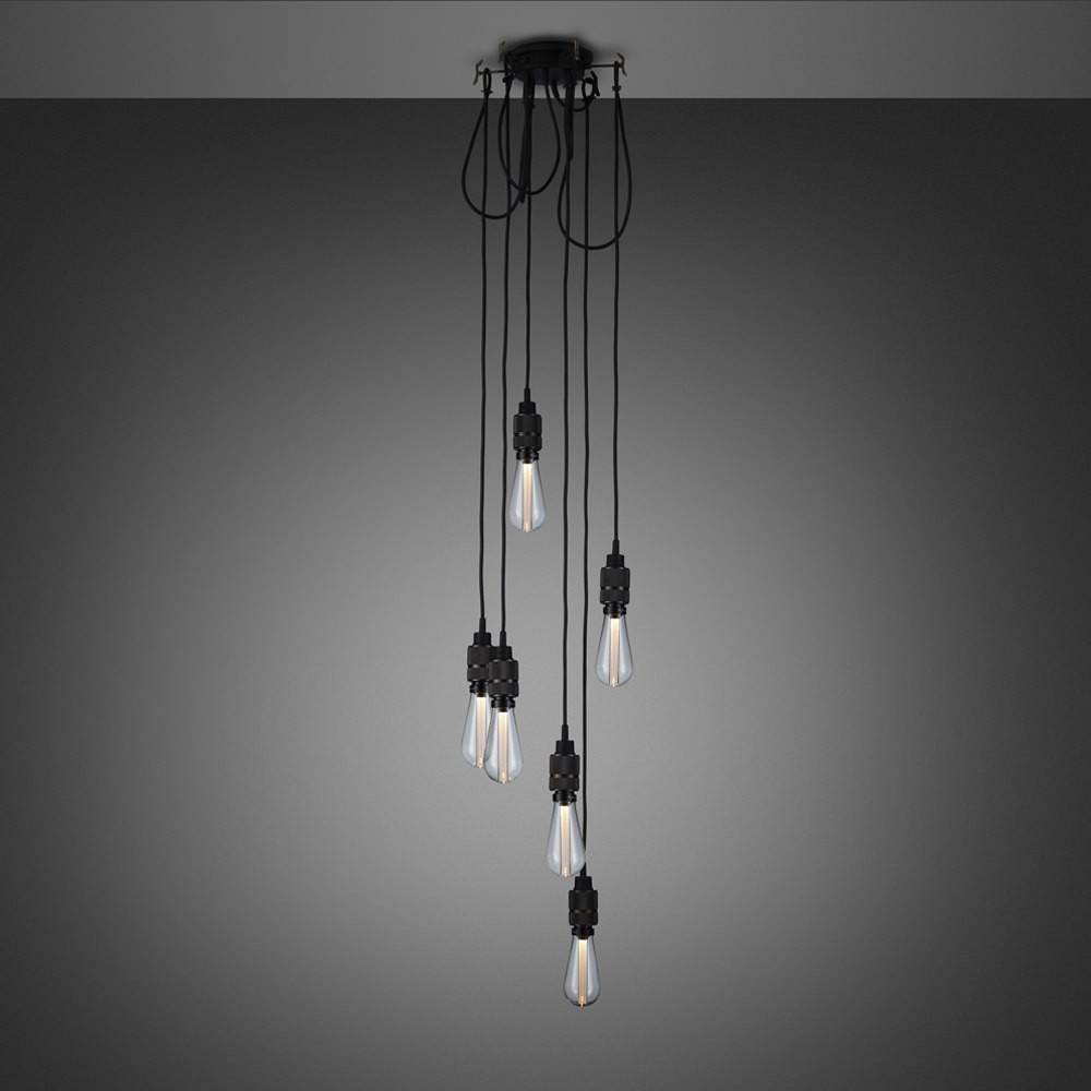 Buster + Punch Hooked 6.0 hanglamp nude smoked bronze 2,0 m vooraanzicht
