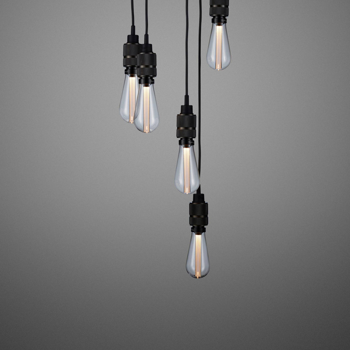 Buster + Punch Hooked 6.0 hanglamp nude smoked bronze 2,6 m detail