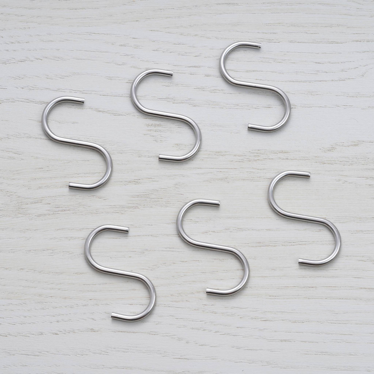 Buster + Punch S-haken set van 6 steel vooraanzicht