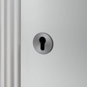 Buster + Punch cilinderrozet gun metal vooraanzicht