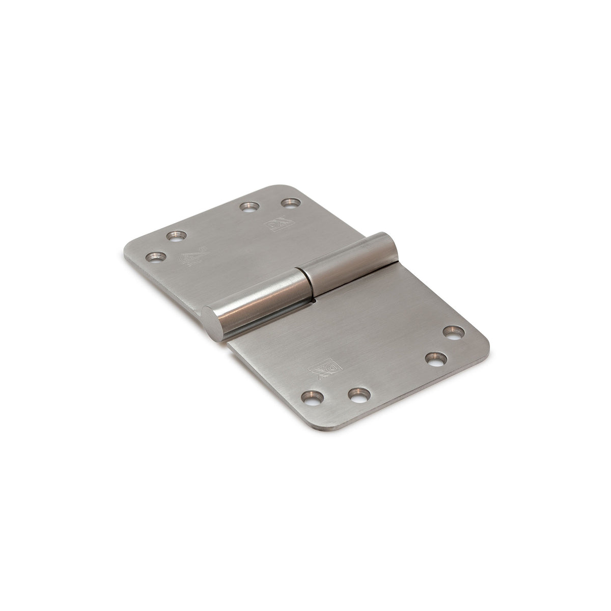 Dulimex DX kogelstiftpaumelle 150x89 mm RVS zwart DIN-links vooraanzicht