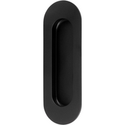 Formani schuifdeurkom LB41 120 mm mat zwart vooraanzicht