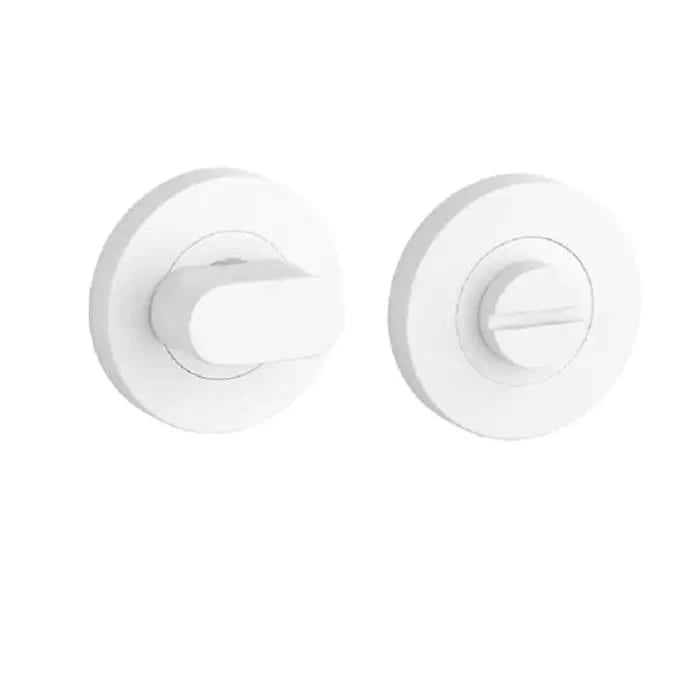 STERK WC-garnituur 1712 OVAL PRO mat wit vooraanzicht