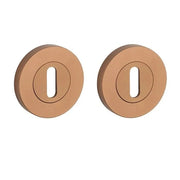 STERK sleutelrozetten 1710 OVAL PRO Koper PVD vooraanzicht