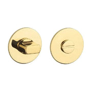 STERK WC-garnituur OVAL 1712 ultra dun goud gepolijst PVD vooraanzicht
