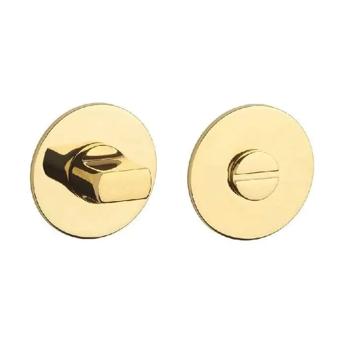 STERK WC-garnituur OVAL 1712 ultra dun goud gepolijst PVD vooraanzicht