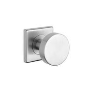STERK deurknop Kvadrat 1705 zilver, geborsteld RVS vooraanzicht