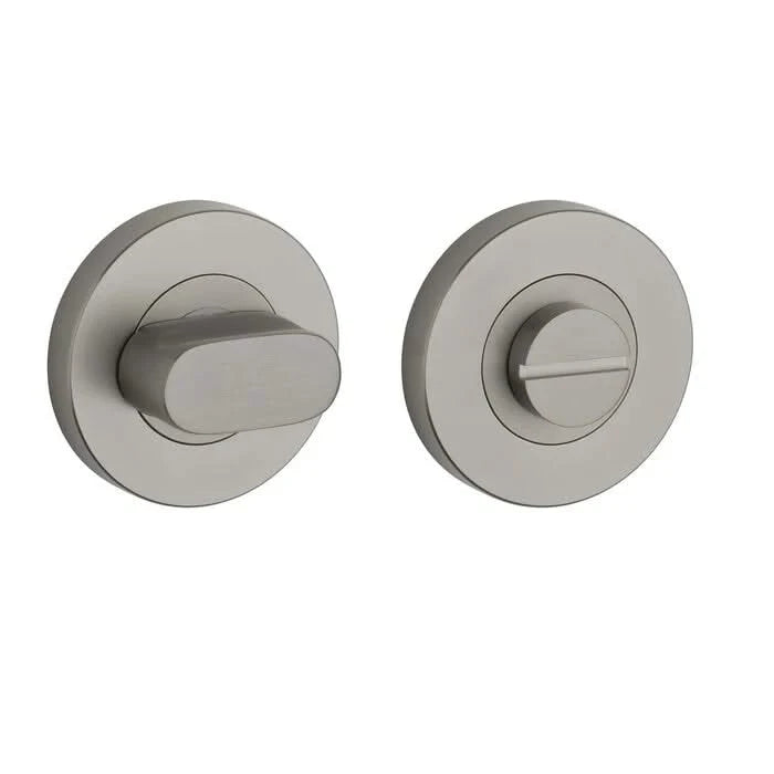 STERK WC-garnituur 1712 OVAL PRO Basalt PVD antracietgrijs vooraanzicht