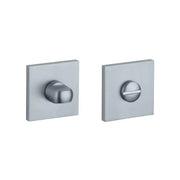 STILE WC-garnituur mat chroom (53 x 53 mm, dikte 7 mm) – vooraanzicht