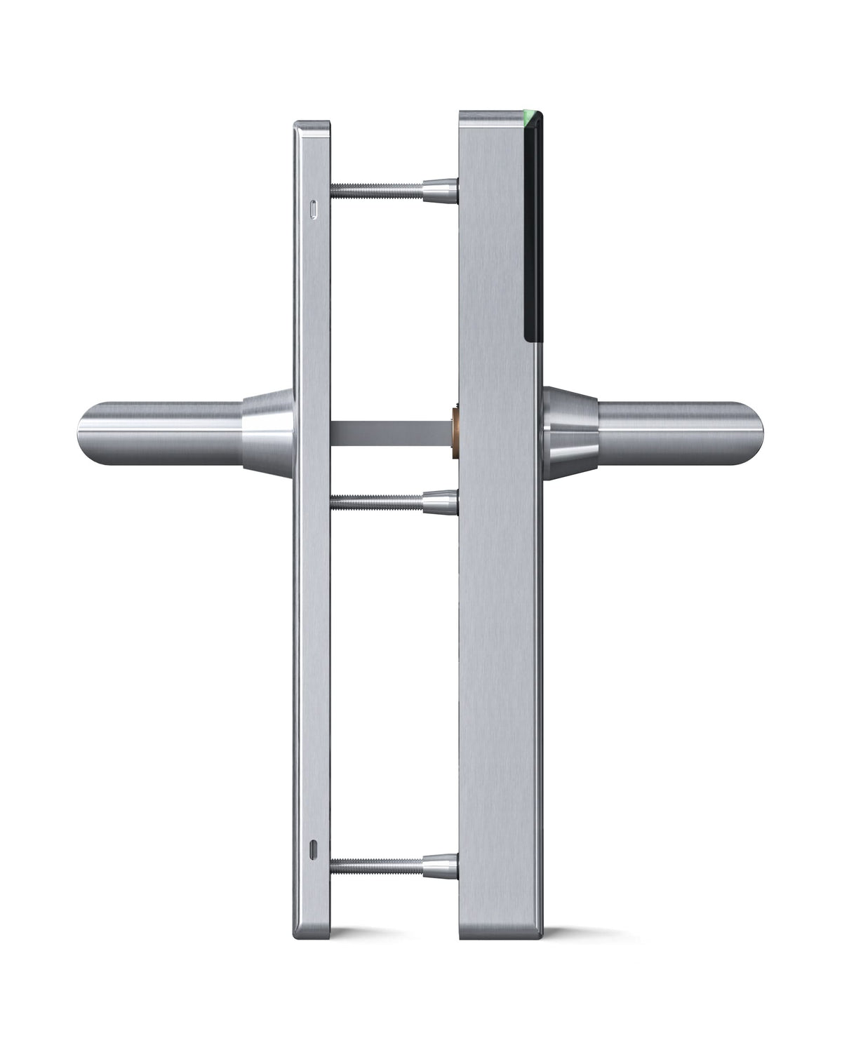 DOM Tapkey Guard S Slimline Blind zilver digitaal beslag – detailfoto