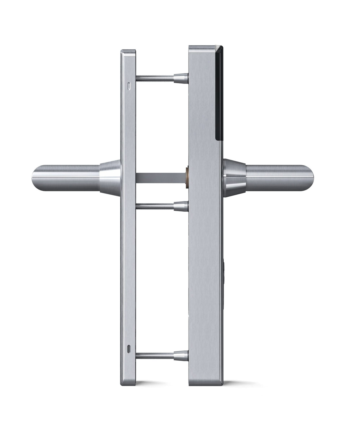 DOM Tapkey Guard S Slimline zilver digitaal veiligheidsbeslag – detailfoto
