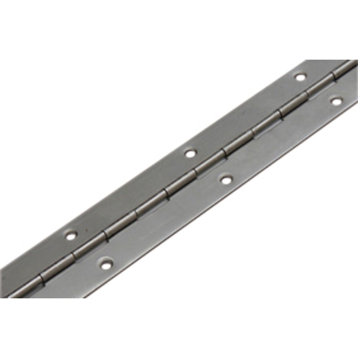 Dulimex pianoscharnier RVS gepolijst 32 x 1260 mm vooraanzicht