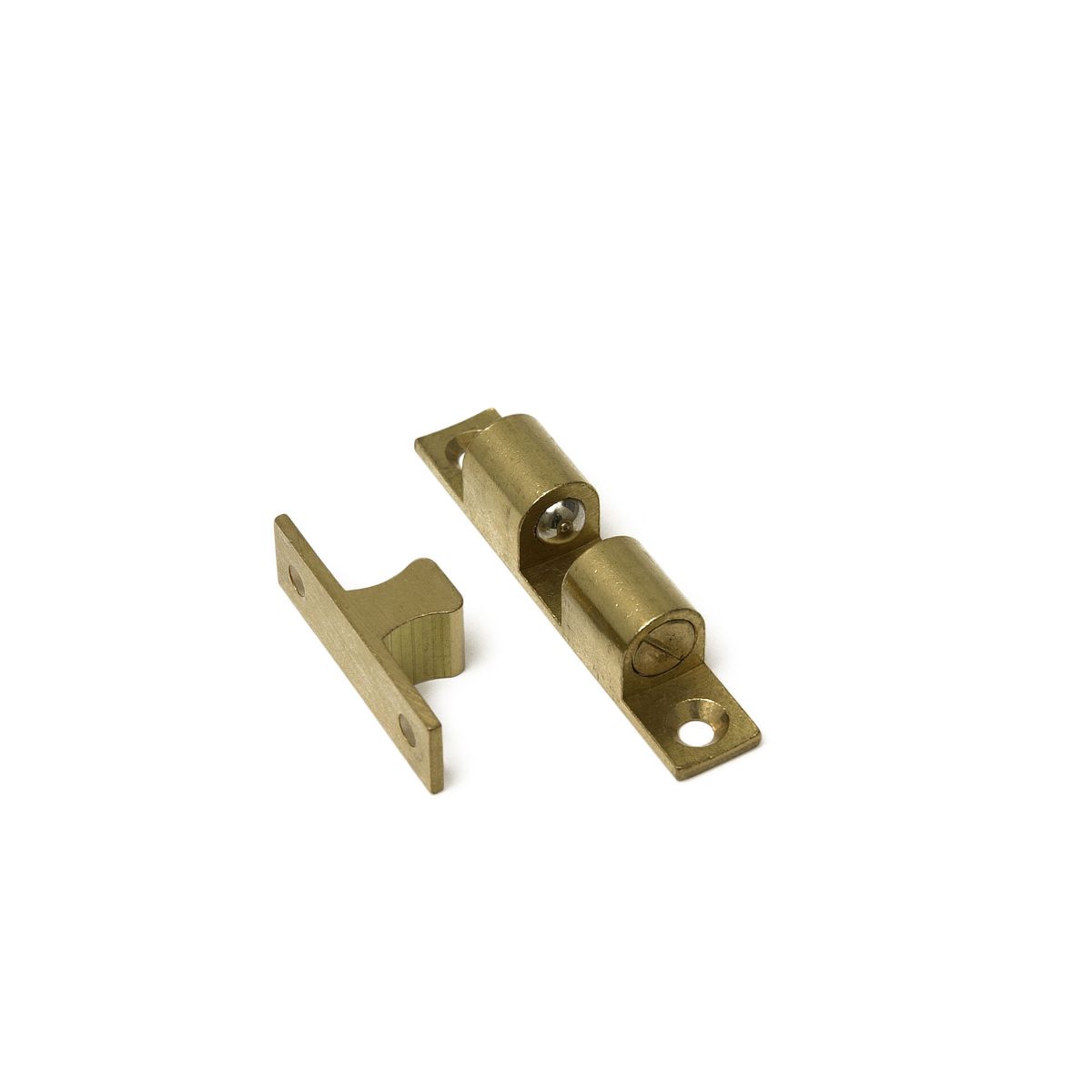 Dulimex kogelsnapper messing gepolijst 60 x 11 mm – vooraanzicht