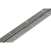 Dulimex pianoscharnier RVS gepolijst 32 x 1480 mm vooraanzicht