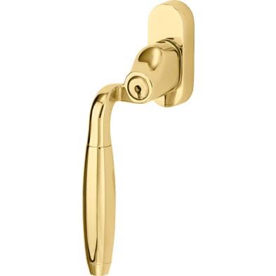 Artitec Mi Satori skg2 draaikiepsluiting elegant messing ongelakt vooraanzicht