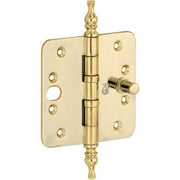 Artitec Mi Satori kogellagerscharnier ronde hoek vaas 89 x 89 mm messing pvd – vooraanzicht