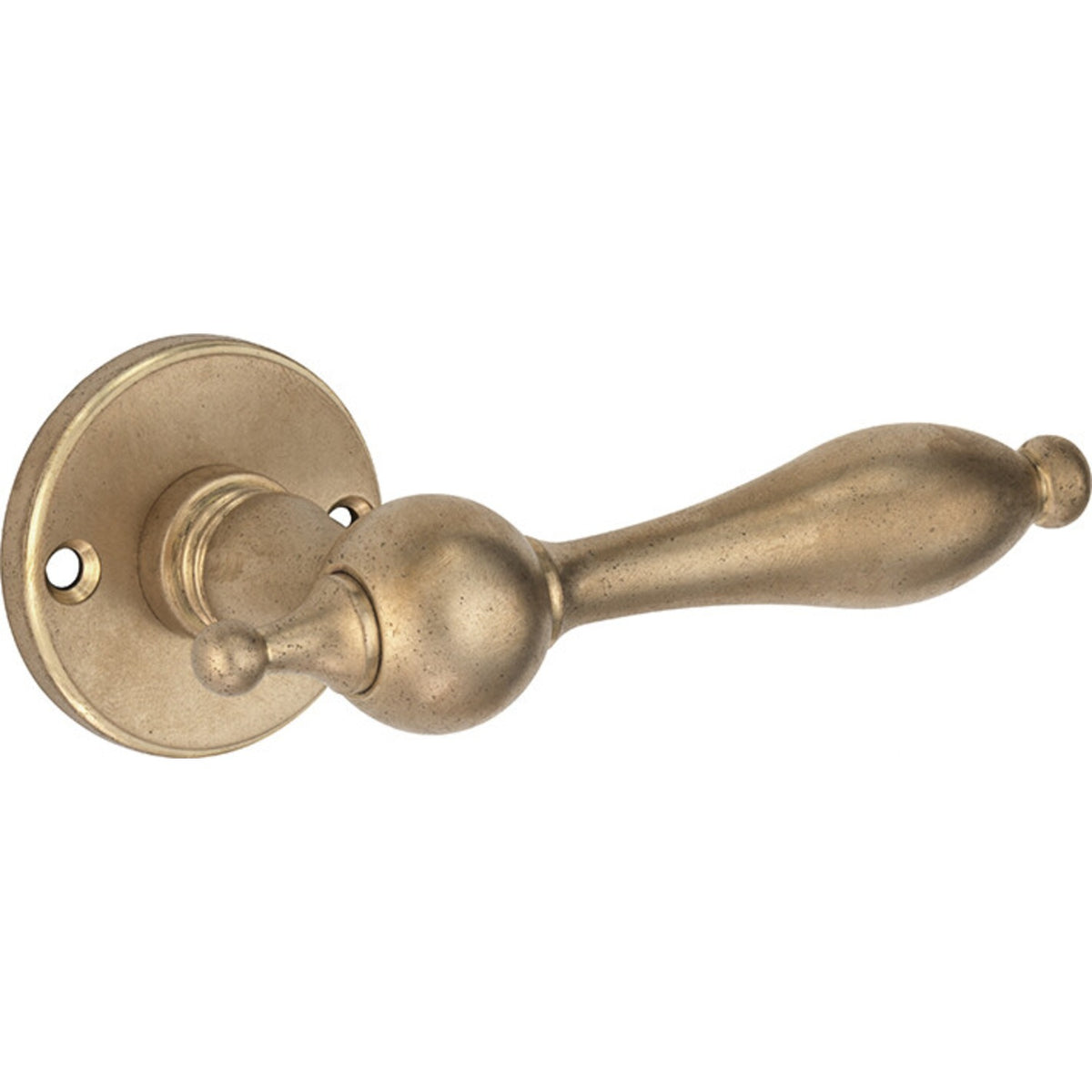 Artitec deurkruk op rozet Barock messing antiek detail