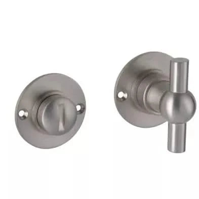 Artitec WC-garnituur Chemin de Fer 40 mm nikkel mat vooraanzicht