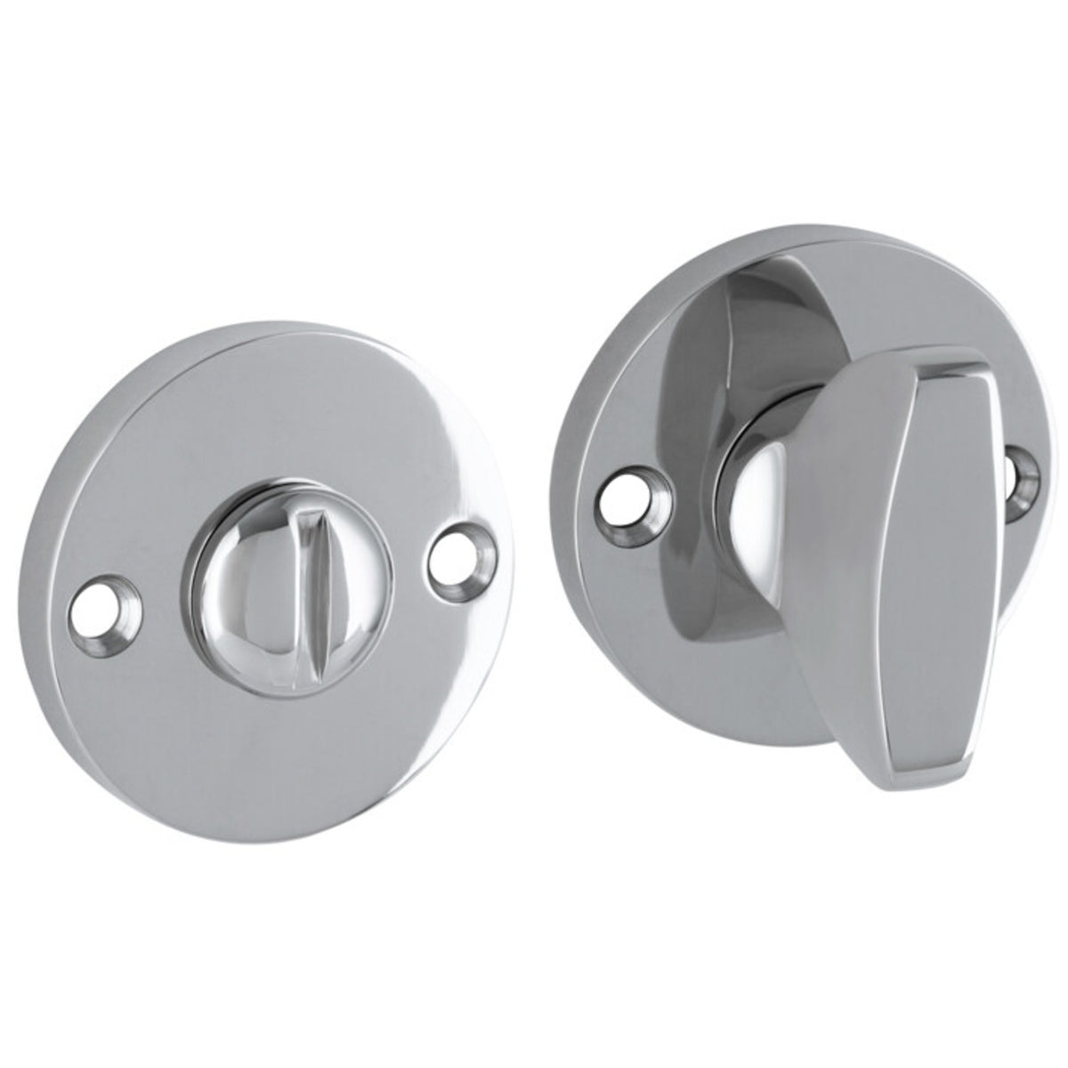 Artitec Elegant/Vierkant WC-garnituur chroom vooraanzicht