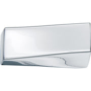 Artitec meubelgreep Blocco 46 mm glans chroom vooraanzicht