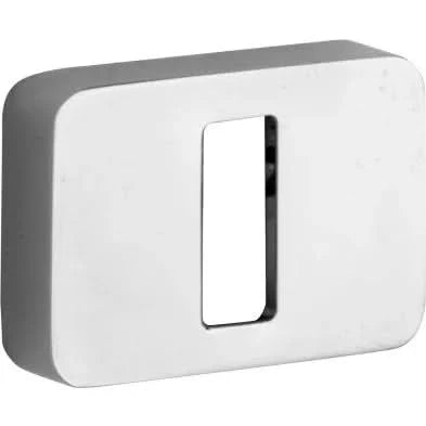 Artitec sleutelrozet Minimal/Maximal glans chroom vooraanzicht