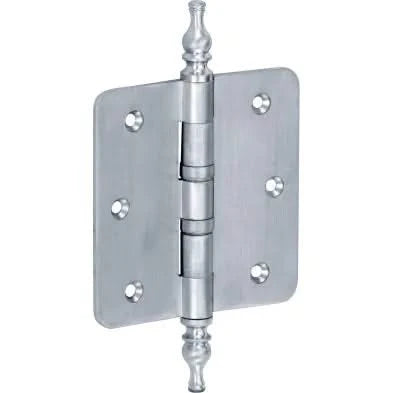 Artitec Mi Satori kogellagerscharnier 76x76 mm mat chroom vooraanzicht