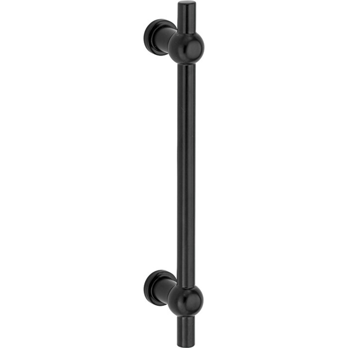Artitec meubelgreep Chemin de Fer 304 mm mat zwart vooraanzicht