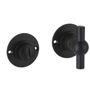 Artitec WC-garnituur rozet Chemin de Fer 40 mm zwart vooraanzicht