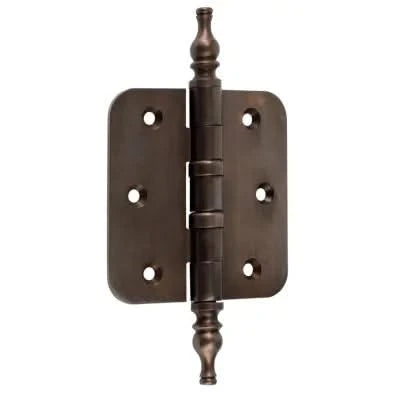 Artitec Mi Satori Kogellagerscharnier ronde hoek vaas 89x89mm messing antiek brons - Deurbeslag-expert