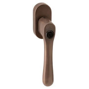 Artitec Mi Satori skg2 draaikiepsluiting linea/ovaal messing antiek brons vooraanzicht